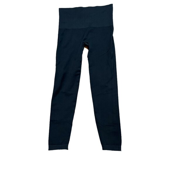 SPANX Look At Me Now Seamless Leggings Black Size Large‎ Style# FL3515 - Picture 3 of 6